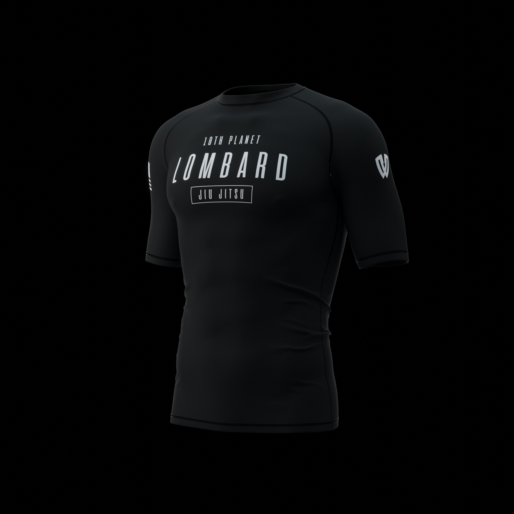 Stealth Series Rashguard Black