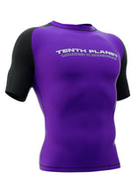 Load image into Gallery viewer, TEAM X PURPLE RASHGUARD