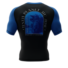 Load image into Gallery viewer, Space Explorers Ranked Rash Guard Blue