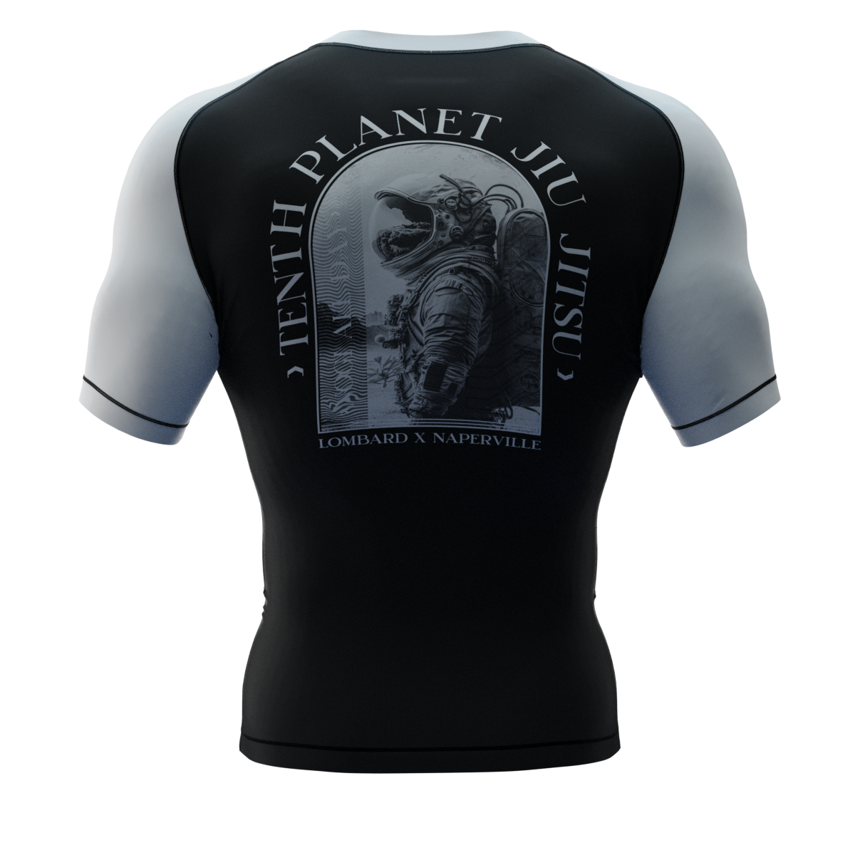 Space Explorers Ranked Rash Guard White – 10th Planet Lombard