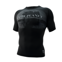 Load image into Gallery viewer, Space Explorers Ranked Rash Guard Black