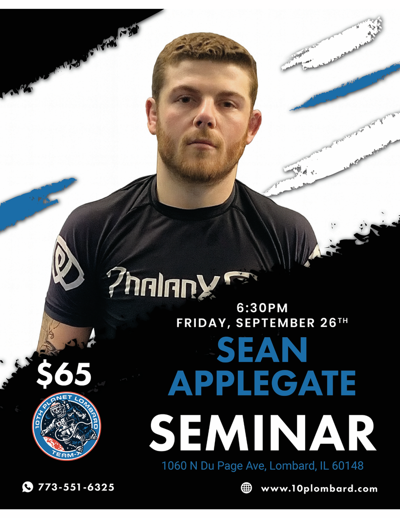 Sean Applegate Seminar Friday